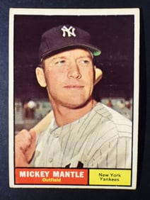 1961 TOPPS #300 MICKEY MANTLE