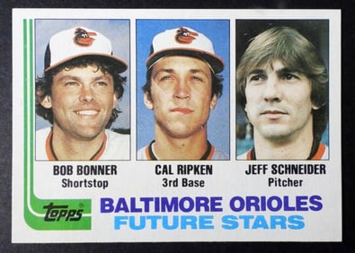 1982 TOPPS #21 CAL RIPKEN JR ROOKIE CARD