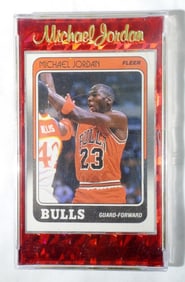 MICHAEL JORDAN 1988 FLEER CARD #17