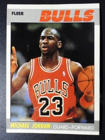 MICHAEL JORDAN FLEER 1987 #59