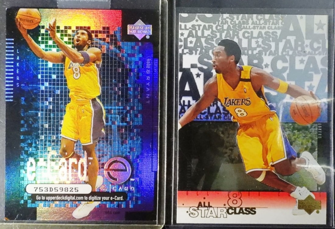 2 KOBE BRYANT 2000-2001 UPPER DECK CARD (1 of 2)
