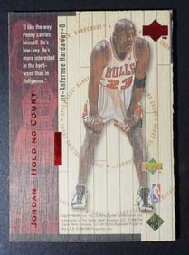 JORDAN-HOLDING 1998 UPPER DECK HARDCOURT