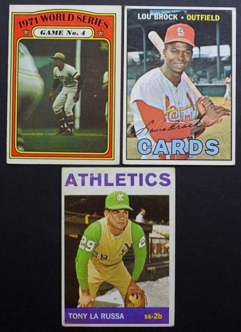 LOU BROCK, TONY LA RUSSA, COLAVITO (1 of 2)