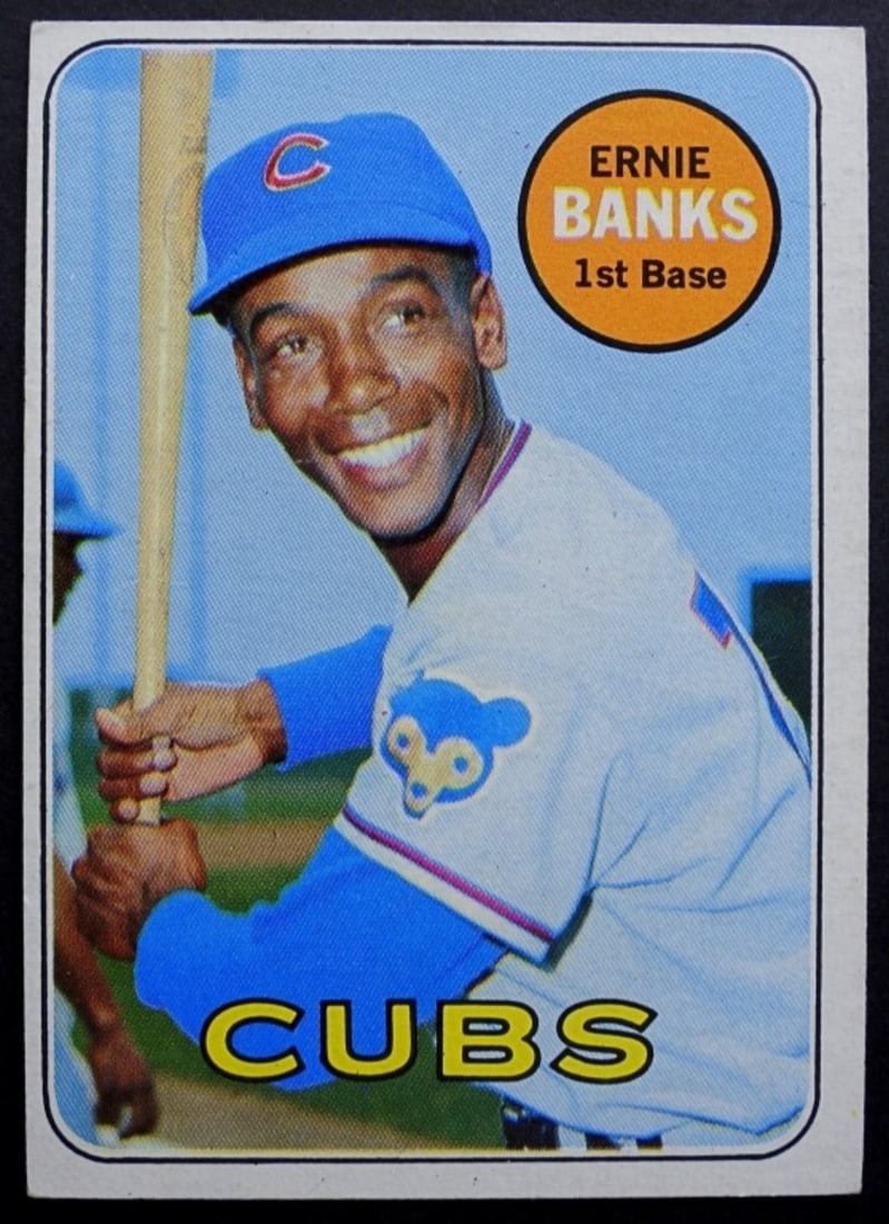 1969 TOPPS #20 ERNIE BANKS (1 of 2)