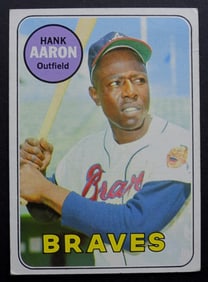 1969 TOPPS #100 HANK AARON