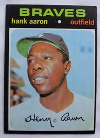1971 TOPPS #400 HANK AARON