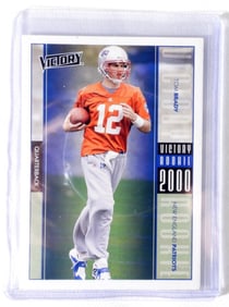 2000 VICTORY #326 TOM BRADY ROOKIE CARD