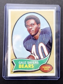 1970 #70 GALE SAYERS TOPPS BASEBALL CARD