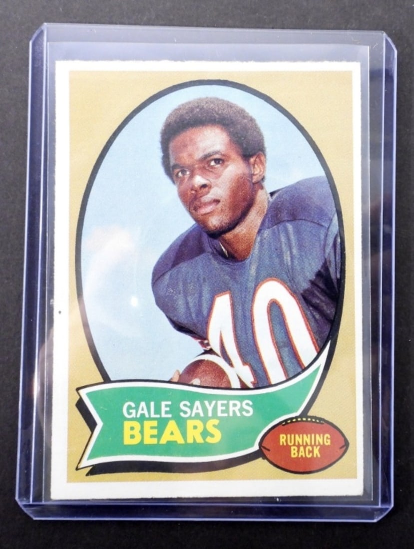 1970 #70 GALE SAYERS TOPPS BASEBALL CARD (1 of 2)