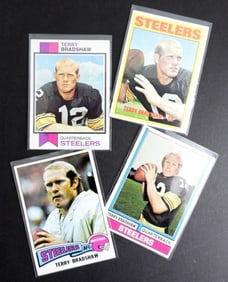 (4) TOPPS TERRY BRADSHAW CARDS