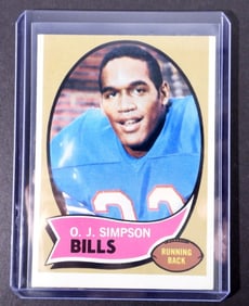 1970 TOPPS FOOTBALL CARD OJ SIMPSON #90