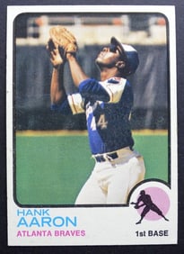 1973 TOPPS #100 HANK AARON