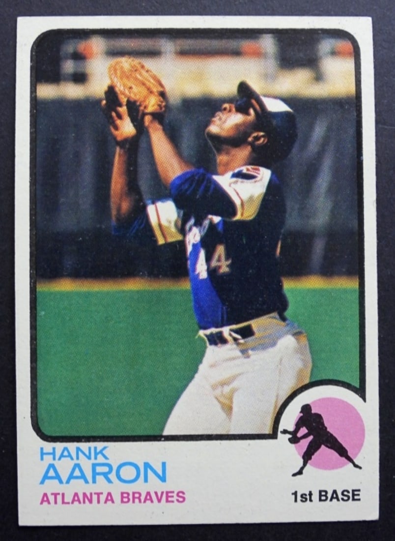 1973 TOPPS #100 HANK AARON (1 of 2)