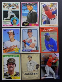 (9) BASEBALL STAR CARDS - NICE MIX