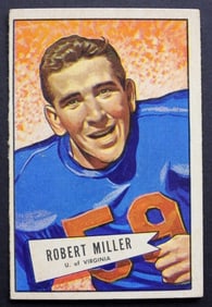 1952 BOWMAN LG #27 ROBERT MILLER - KEY