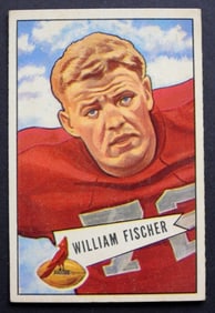 1952 BOWMAN LG #47 WILLIAM FISCHER