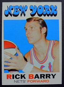1971/72 TOPPS #170 RICK BARRY ROOKIE