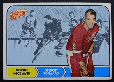1968/69 TOPPS #29 GORDIE HOWE