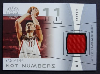 YAO MING 03-04 FLEER FINAL FLAIR EDITION 046/125