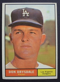 1961 TOPPS #260 DON DRYSDALE