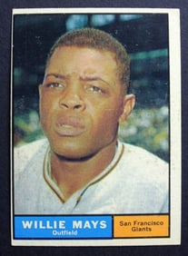 1961 TOPPS #150 WILLIE MAYS