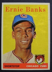 1958 TOPPS #310 ERNIE BANKS