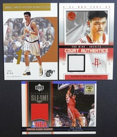 (3) YAO MING PREMIUM BASKETBALL CARDS
