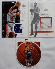 (3) YAO MING PREMIUM BASKETBALL CARDS