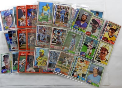 OVER 100 BASEBALL CARDS - UNSEARCHED
