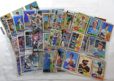 OVER 100 BASEBALL CARDS - UNSEARCHED