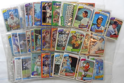 OVER 100 BASEBALL CARDS - UNSEARCHED