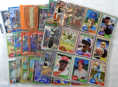 OVER 100 BASEBALL CARDS - UNSEARCHED