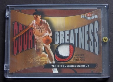 YAO MING 03-04 FLEER PATCHWORK 142/150