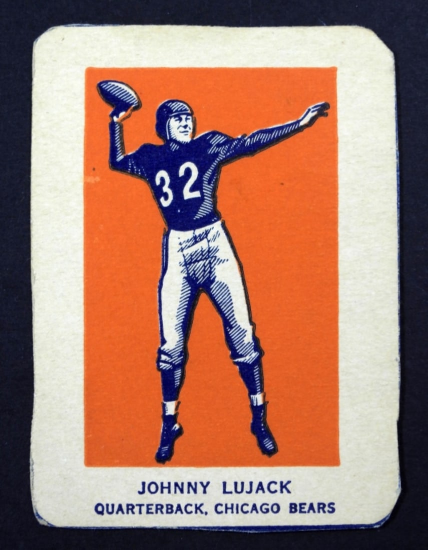 1952 WHEATIES #NNO JOHNNY LUJACK: EX+ - CHICAGO BEARS