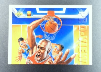 1993 UD PRO VIEW MICHAEL JORDAN CARD