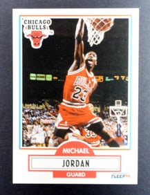 (2) 90's MICHAEL JORDAN SPORTS CARDS