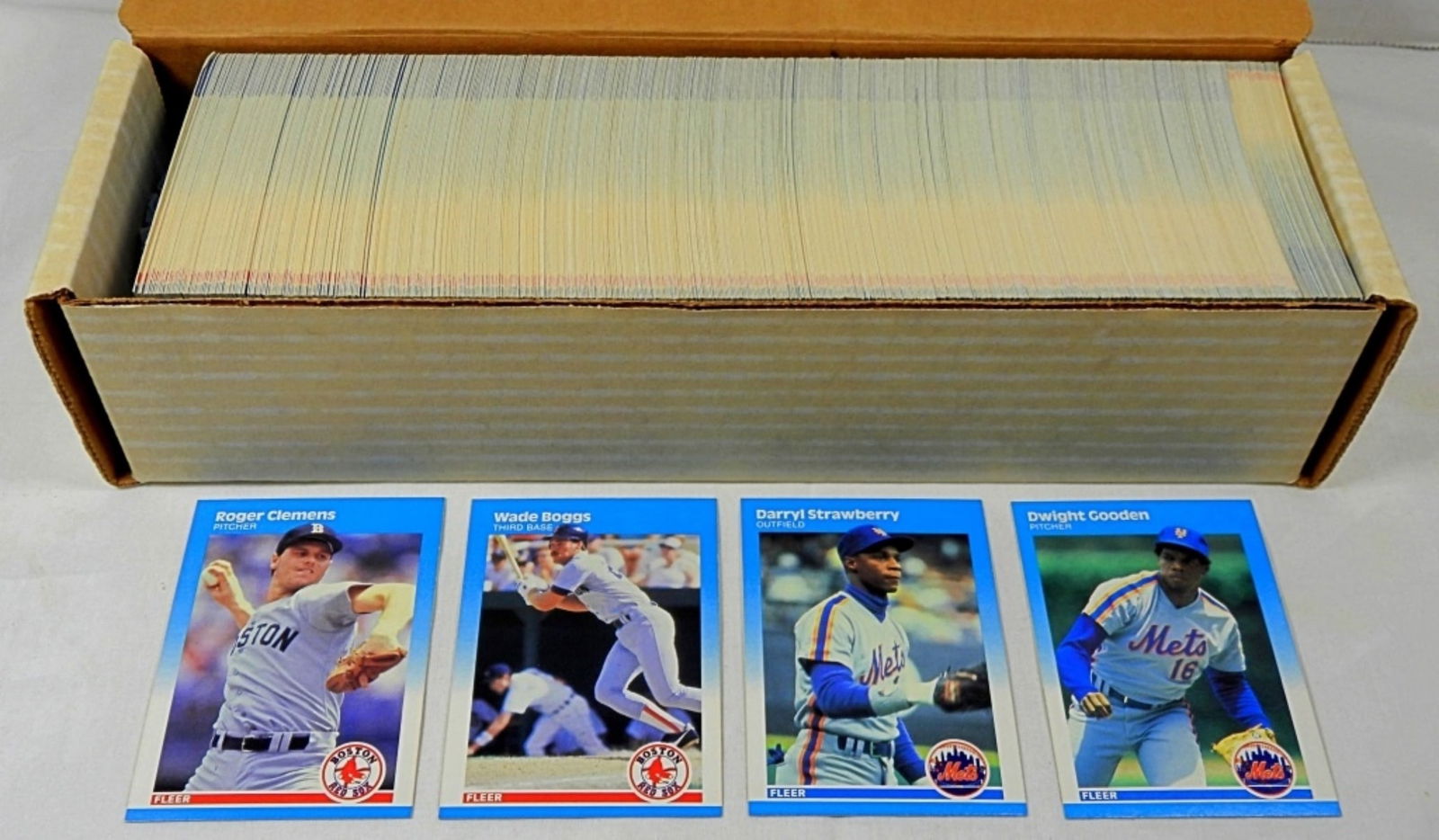 1987 FLEER BASEBALL BOX with STARS (1 of 1)