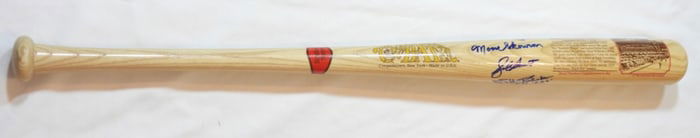 STADIUM SERIES COOPERSTOWN SIGNED BAT