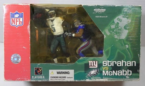 STRAHAN vs McNABB NFL McFARLANE