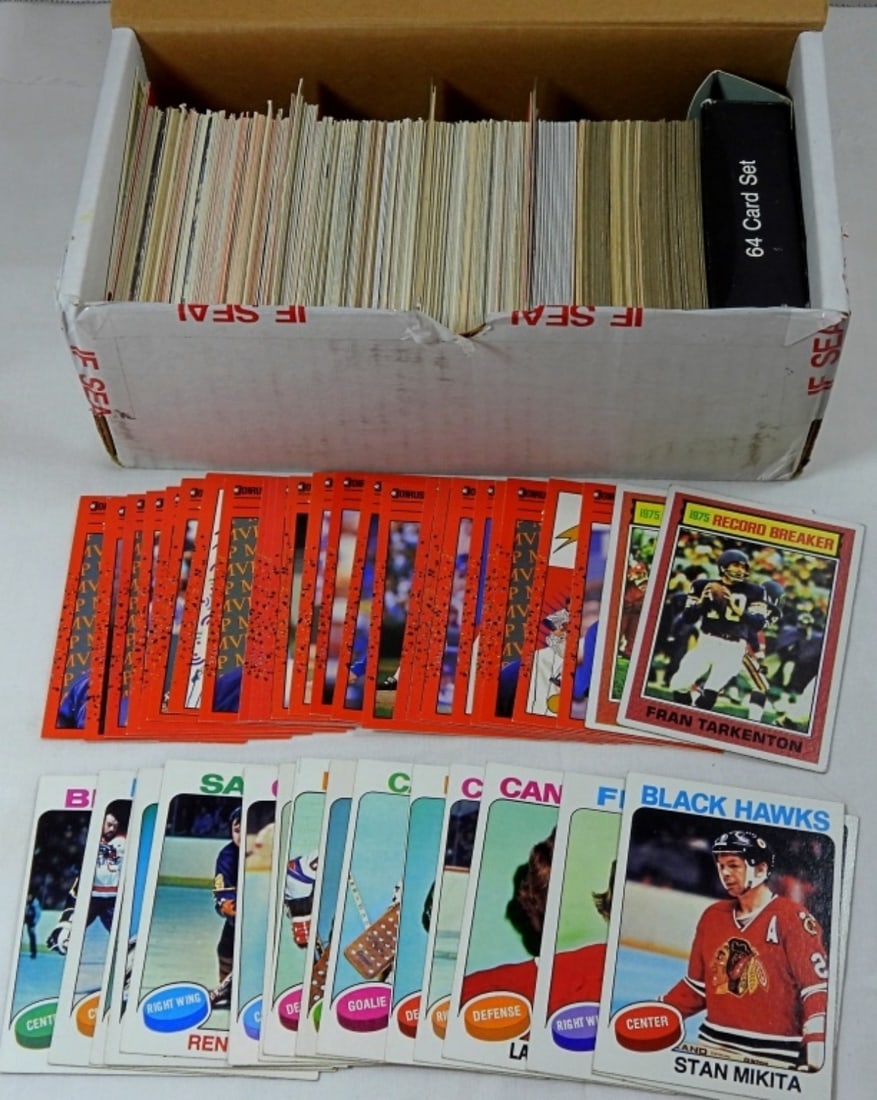 OVER 250 MIXED SPORT CARD LOT 70s-90s: MIXED SPORTS / UNSEARCHED
