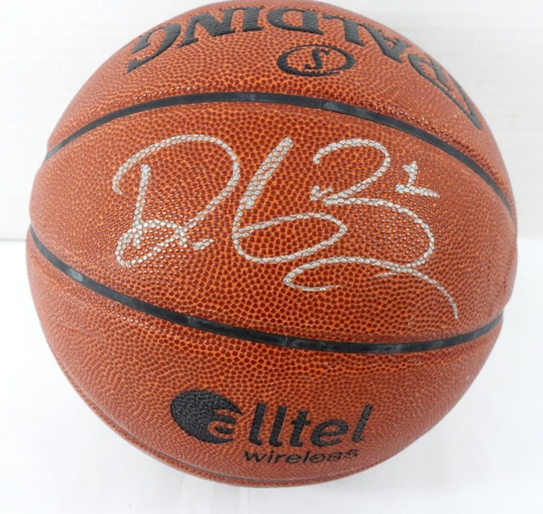 DANIEL GIBSON CAVALIERS SIGNED BALL: NO COA - ALLTEL WIRELESS SPALDING BASKETBALL