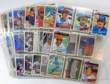 OVER 100 BASEBALL CARDS - UNSEARCHED