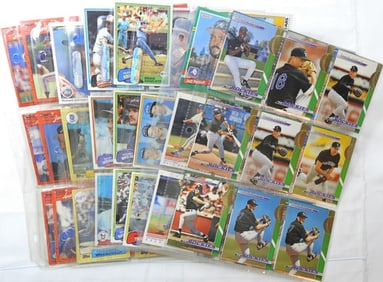 OVER 100 BASEBALL CARDS - UNSEARCHED