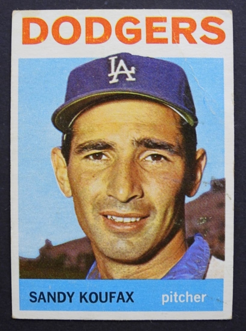 1964 TOPPS #200 SANDY KOUFAX: VG - NICE COLOR