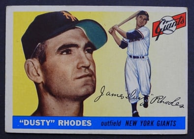 1955 TOPPS #1 DUSTY RHODES