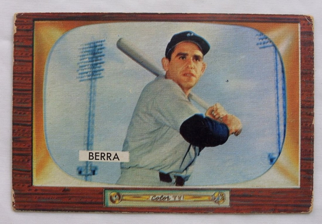 1955 BOWMAN #168 YOGI BERRA: VGEX+ NICE COLOR