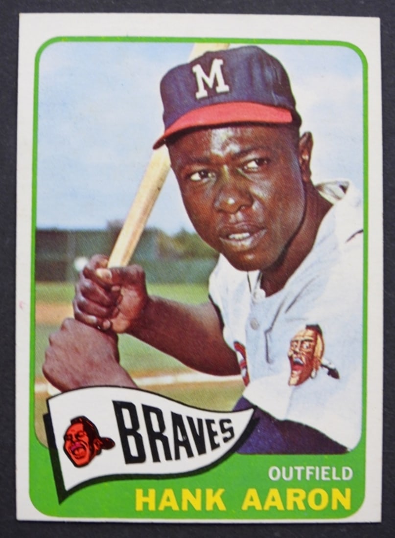 1965 TOPPS #170 HANK AARON (1 of 2)