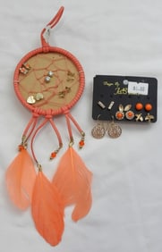 DREAM CATCHER with (5) EARRINGS plus