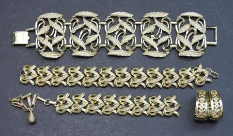 CHUNKY BRACELET & NECKLACE, EARRINGS