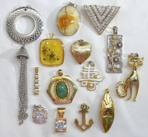 (14) FUN FASHION PENDANTS - NICE